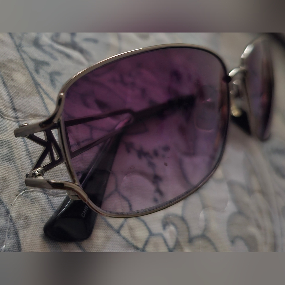 Michael Kors M2025S Purple Aviator Sunglasses - Picture 3 of 8
